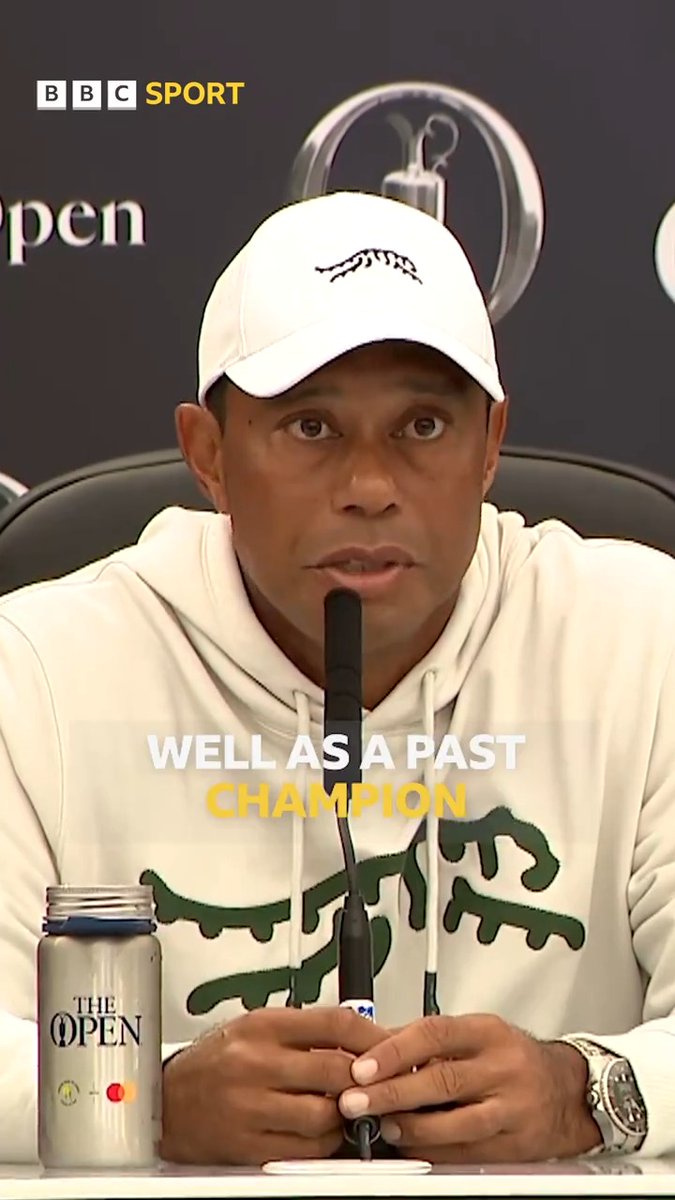 🗣️ "As a past champion I'm exempt until I'm 60. Colin Montgomerie's not." ⛳️ Tiger Woods has hit back at comments from the veteran Scottish golfer, who had suggested he should retire. #BBCGolf #TheOpen