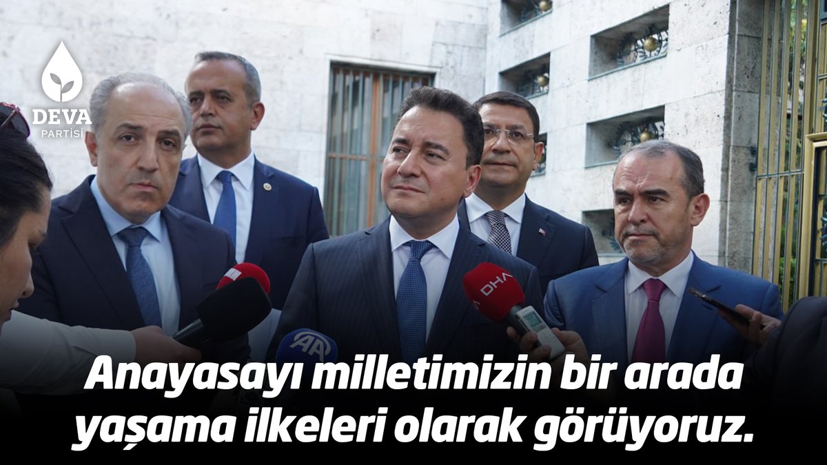 TBMM Başkanı Sayın Numan Kurtulmuş’a ziyaret sonrası yaptığım basın açıklamasının tamamı: