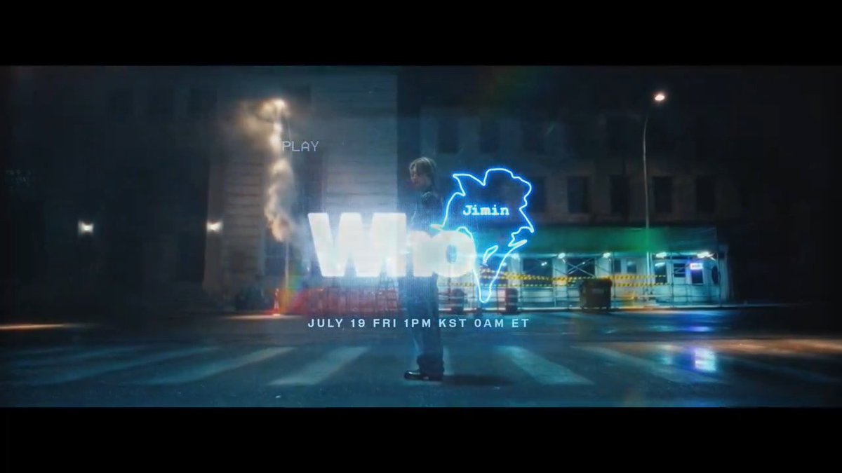 방탄소년단 지민 두번째 솔로앨범 'MUSE'의 타이틀곡 'Who' ˚✧₊✽7월 19일 오후 1시 발매✽˳✧༚ #지민 #Jimin #Jimin_MUSE #Jimin_Who_7월19일13시