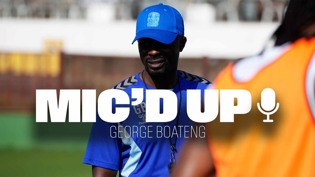 Building up that intensity. 📈 George Boateng: Mic'd up in Spain. 🎙️