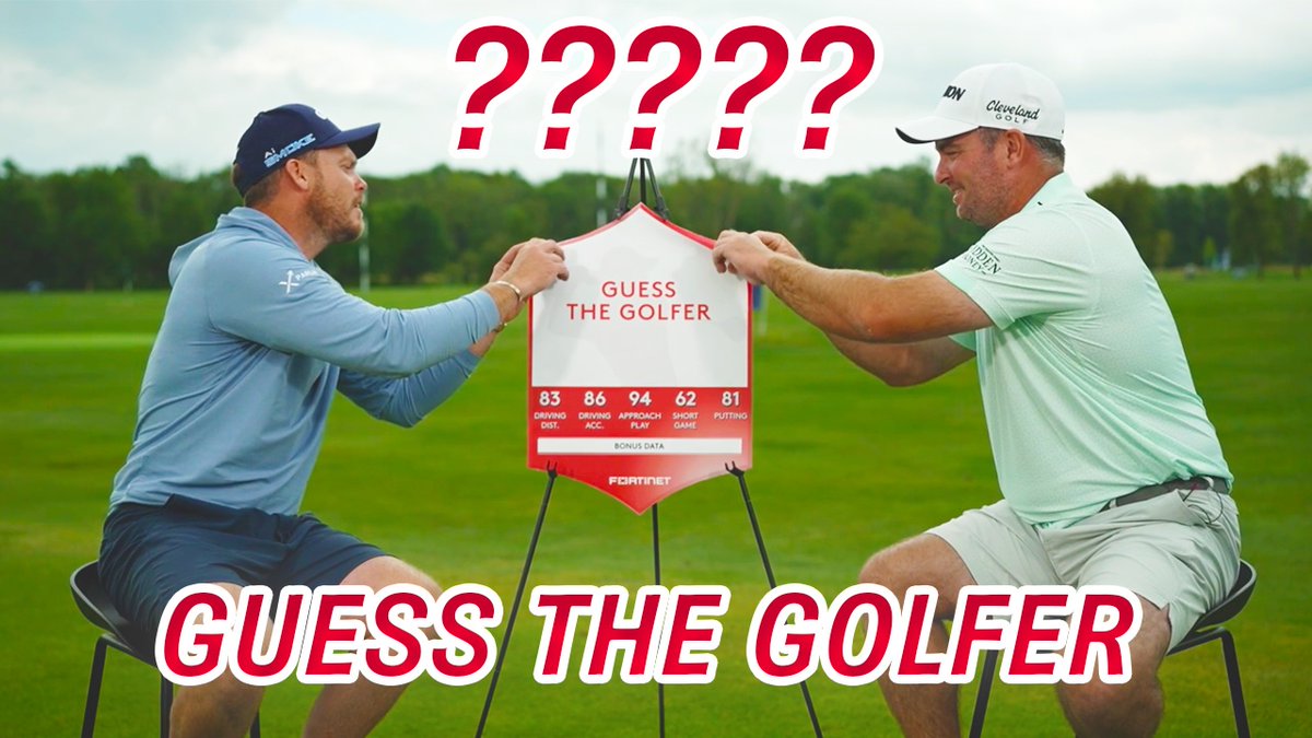 5️⃣ Mystery Golfers Danny Willett 🆚 Ryan Fox How many golfing stars can the pair guess correctly with only their playing stats for clues? 🔎 Fortinet