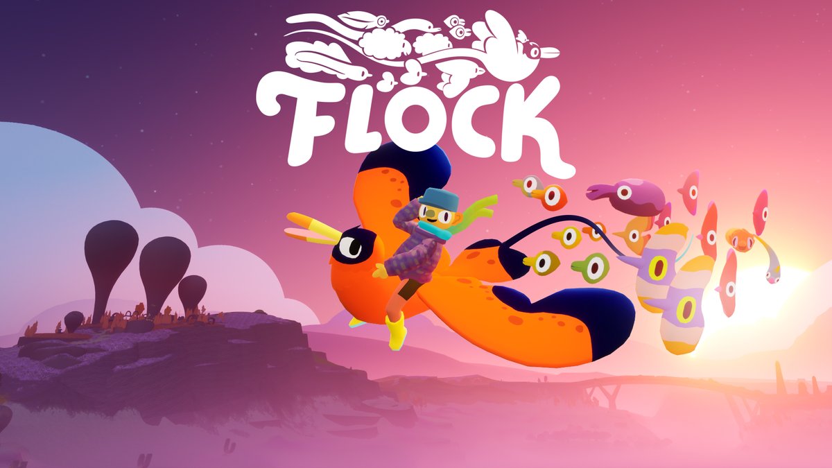 From Hollow Ponds, Flock is a multiplayer co-op game where players take on the role of flying shepherds herding adorable creatures. Out now on Xbox, PlayStation, and PC! Steam // Xbox // PlayStation //