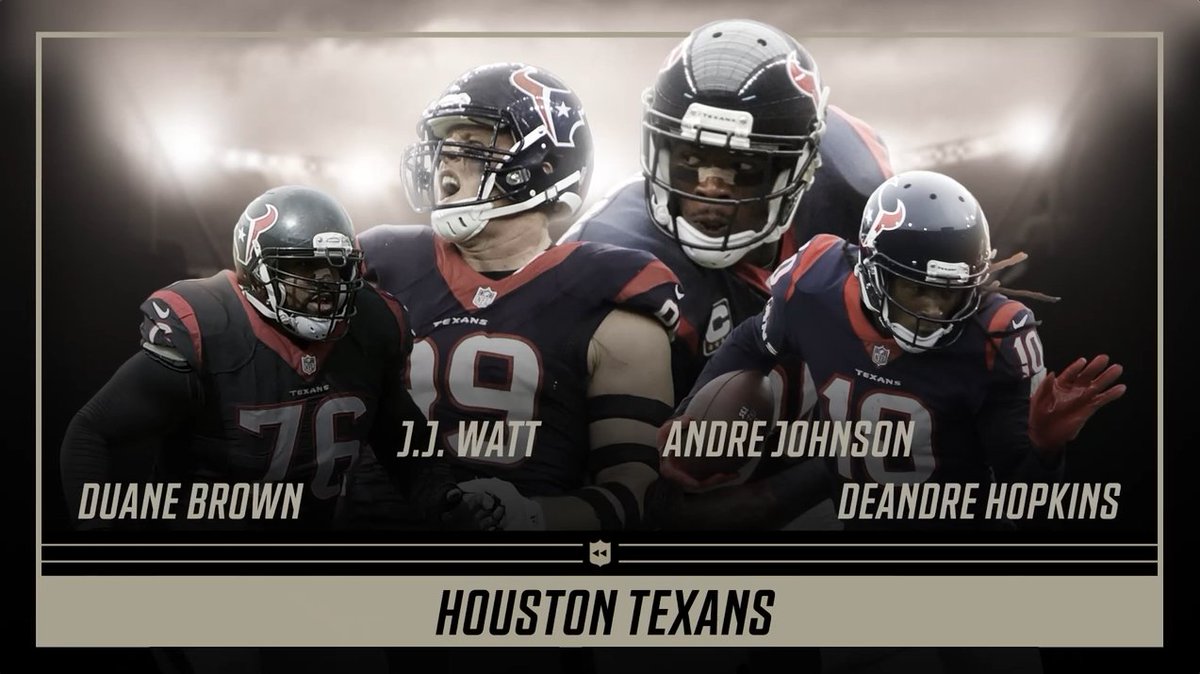 Hard to argue with this Houston Texans Mount Rushmore 💪