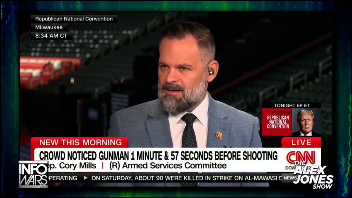 MUST-SEE: U.S. Rep. &amp; Sniper Expert Says Trump Shooter Cleary Didn't Act Alone— Inside Job