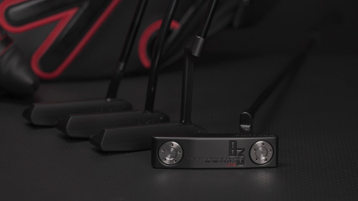 🚨⚫️👀 #NEW: Scotty Cameron introduces the B3 Triple Black Design LTD putter