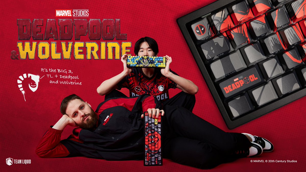 What's red, black, and slays all over? A katana! Also our Deadpool & Wolverine Collection. JULY 19, 2024🩸 🔗