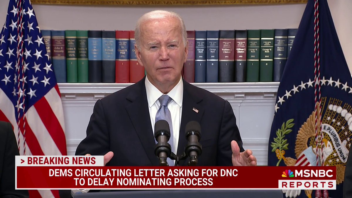 BREAKING: Dems circulating letter asking for the DNC to delay nominating process. Ali Vitali has the latest.