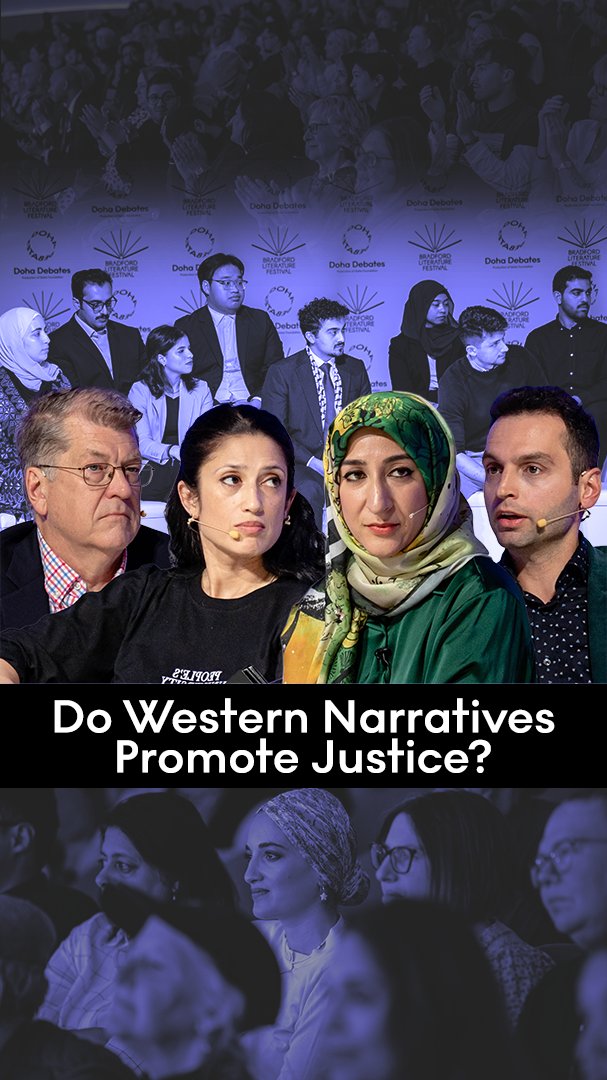 Are Western narratives promoting global justice? Our latest town hall, held at Bradford Literature Festival, is live on YouTube! Speakers fatima bhutto 🇵🇸🇱🇧, Steve Clemons and Konstantin Kisin joined us for this urgent discussion. Watch the full show now and join the conversation: