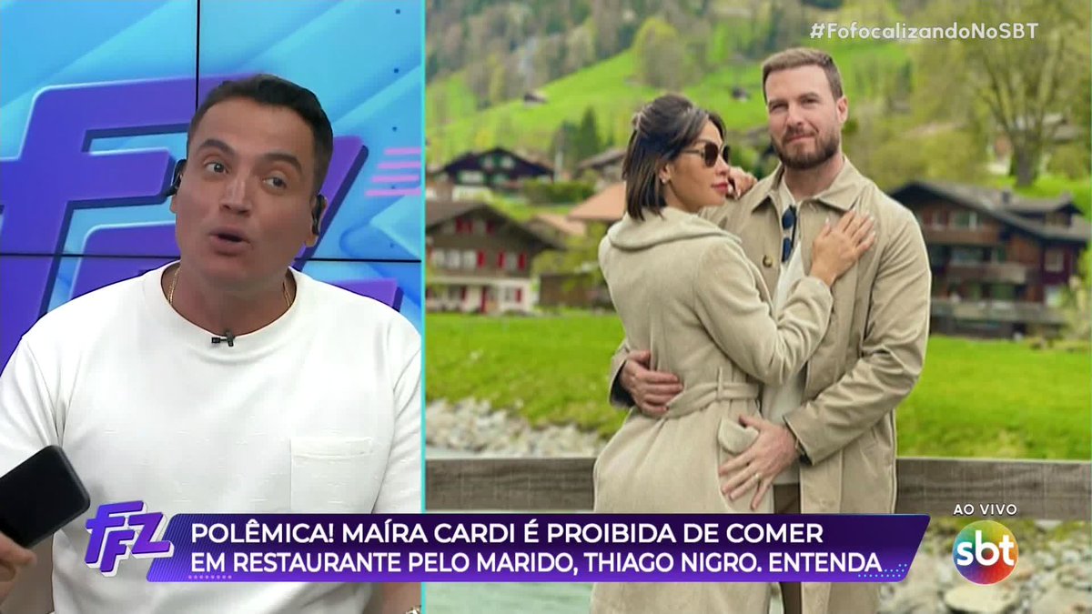 "Não vem me elogiar ela aqui não, Leo Dias. Porque ela é um desserviço pro Brasil." Cariúcha sobre a Maíra Cardi. 🗣️ #FofocalizandoNoSBT