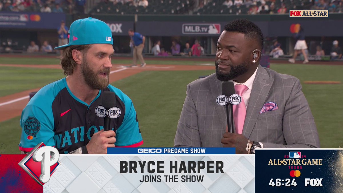 Bryce Harper got chills telling A-Rod, David Ortiz and Derek Jeter what it’s like to play for the Philadelphia Phillies: “Is it World Series or bust? No. It’s World Series every year.”