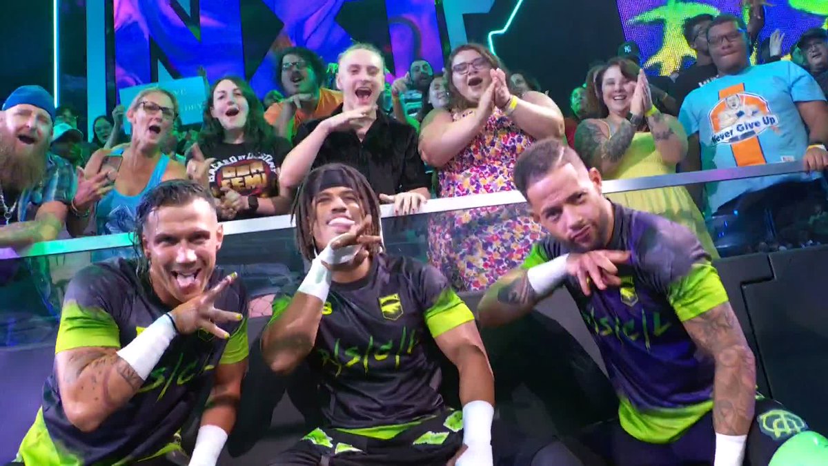 Reunited. 🥹 The Rascalz are back together and kicking off #WWENXT!