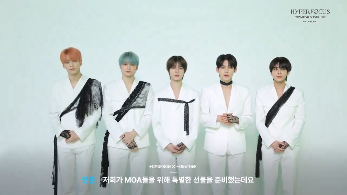 TOMORROW X TOGETHER <HYPERFOCUS : TOMORROW X TOGETHER VR CONCERT> 🎫 티켓 오픈: 7/17(수) 10AM (KST) 🔗 #투모로우바이투게더 #TOMORROW_X_TOGETHER #TXT #HYPERFOCUS #TXT_VRconcert