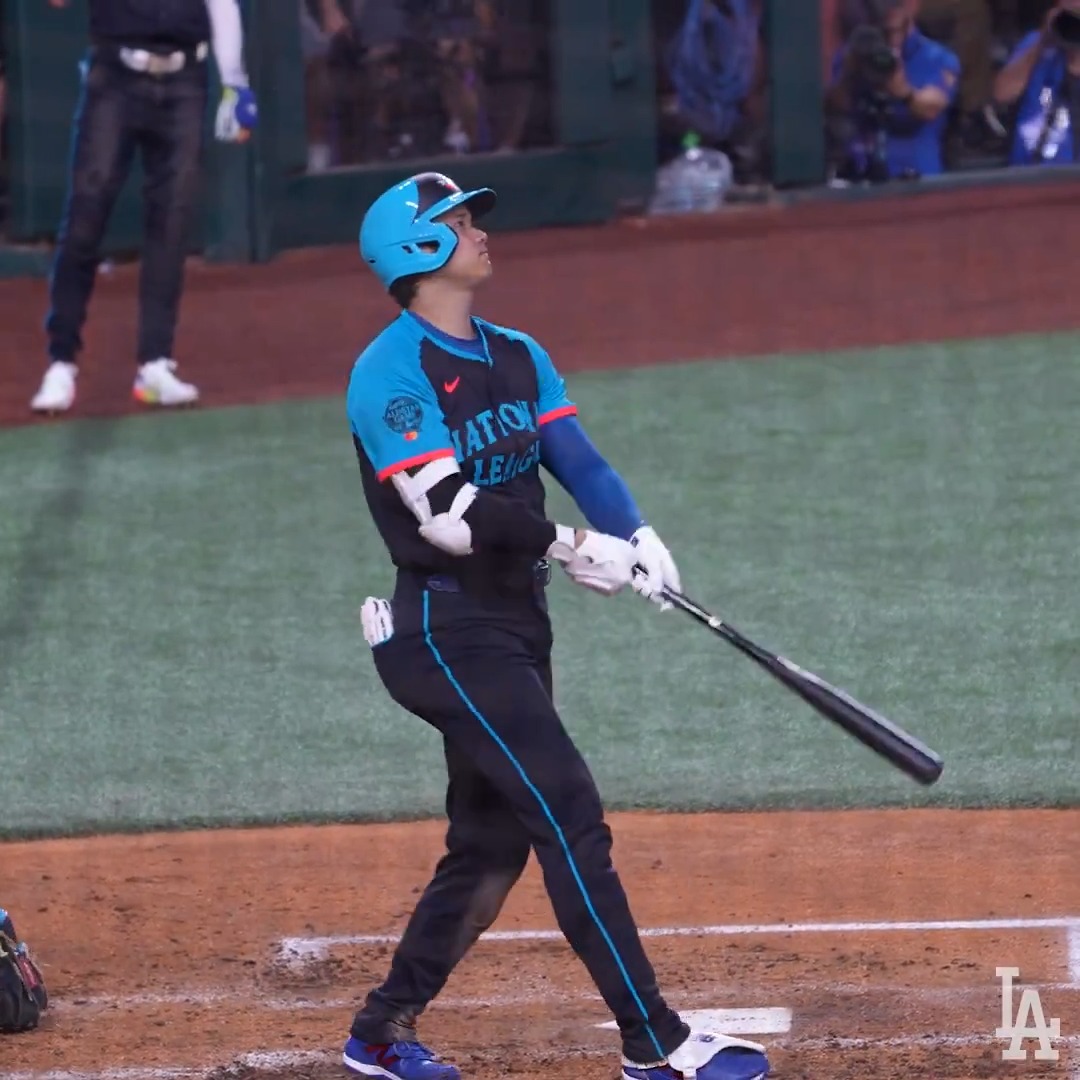 Even Shohei homers are bigger in Texas. #AllStarGame