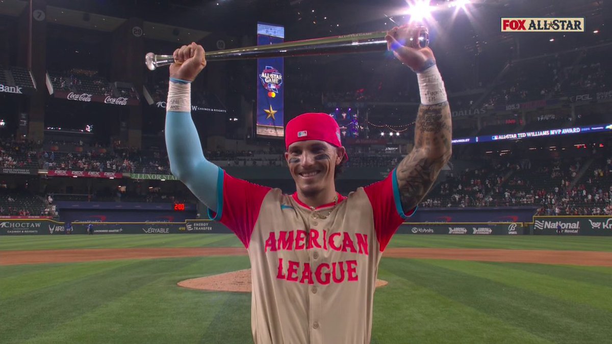 Jarren Duran is the 2024 MLB All-Star Game MVP 😤
