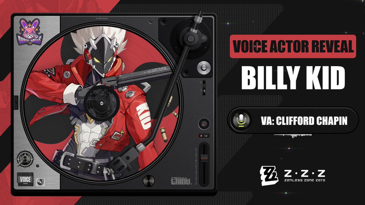 Voice Actor Reveal "Ha—hahaha! That's right, I'm the Starlight Knight!" Billy Kid VA: Clifford Chapin #zzzero #zenlesszonezero #Billy #CliffordChapin