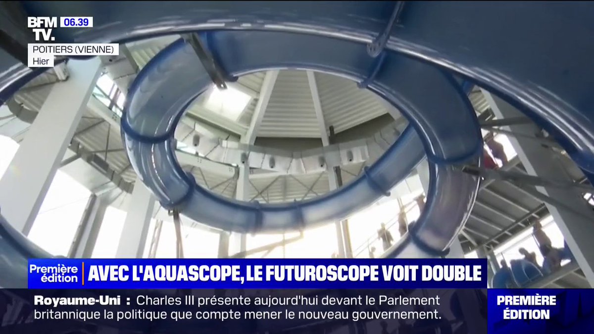 🛝🌊 Toboggans géants, cinéma dans l'eau... On a testé l'Aquascope, le nouveau parc aquatique du Futuroscope