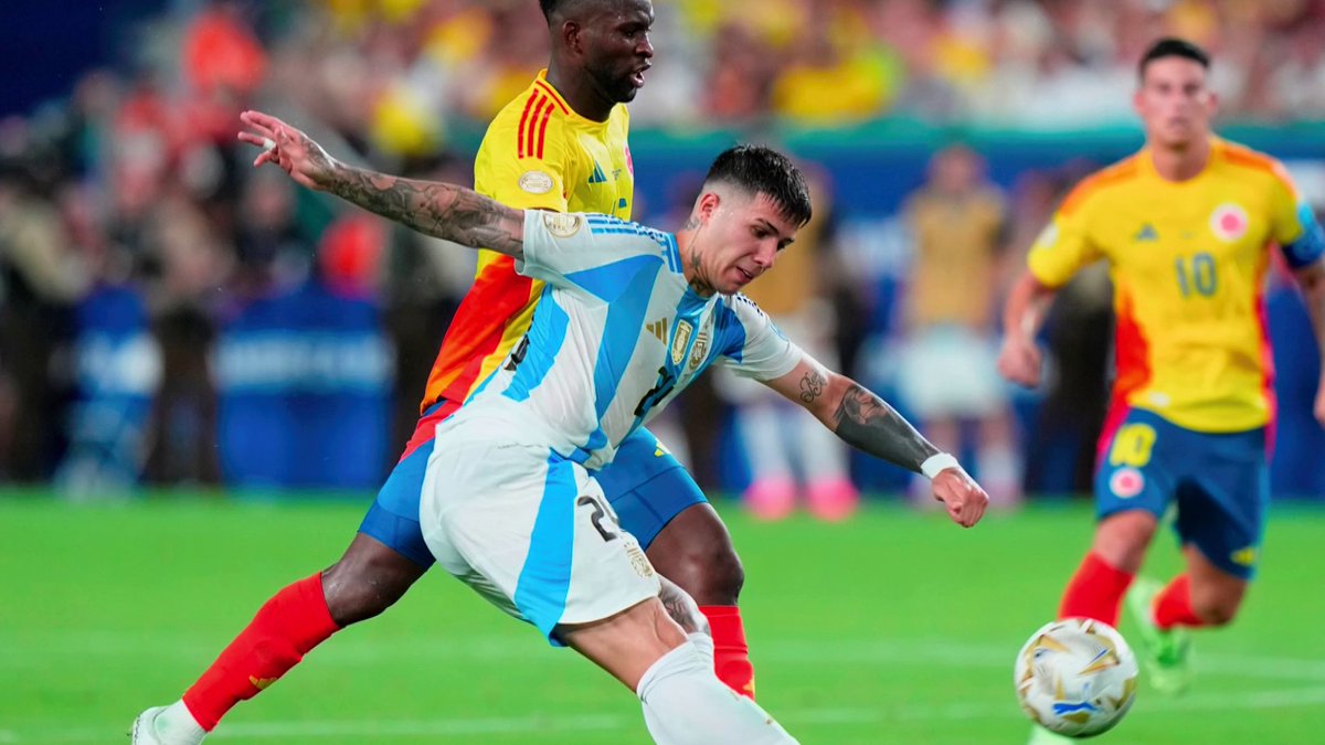 Enzo Fernandez's Chelsea team-mate Wesley Fofana has condemned the Argentina squad chanting about the France team, reposting the video with the words: "Football in 2024: uninhibited racism"