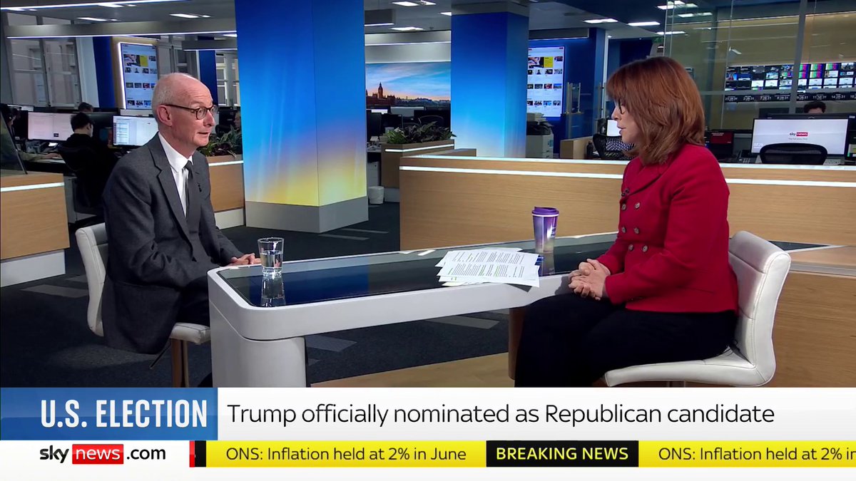Kay: Your Foreign Secretary called Donald Trump a "neo-Nazi sociopath"... Govt Minister Pat McFadden : You should hear what his running mate called him... 👀 #KayBurley FC