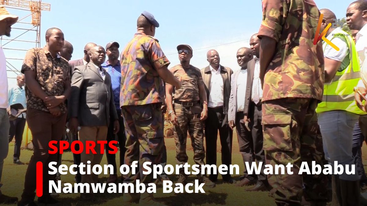 Section of Sportsmen Want Ababu Namwamba Back