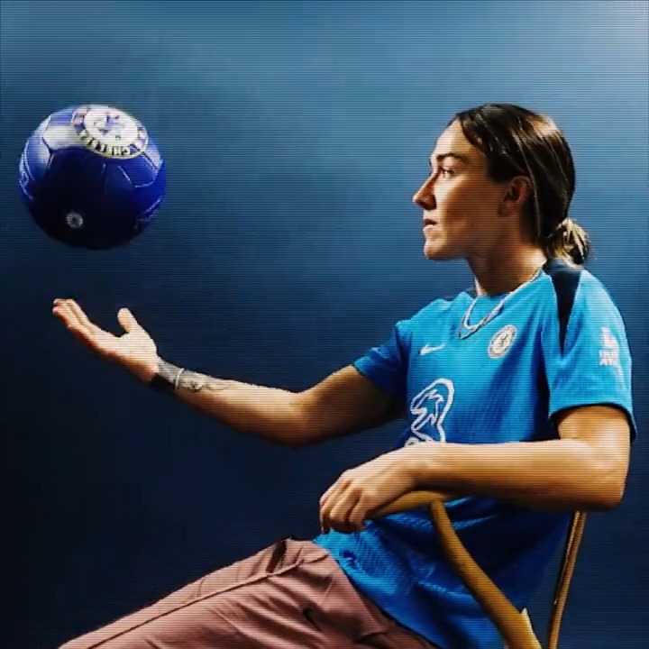You better believe it: Lucy Bronze is a Blue.