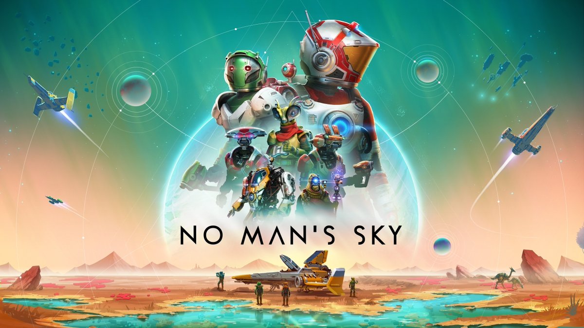NMS Worlds Part I 🌍Universe Refresh 🪰Bug Hunt Expedition 🦖New Creatures 🗺️Discovery Renaming 🚿Water Visuals 🤖Combat Mech 🌅Varied Skies 🚣Water Landings 🛸Craft Solar Ships 😶‍🌫️Atmospherics 🏄Dynamic Waves ⛅Cloud Visuals ⛲Water Variety 🌪️Wind 🐙Bug Queen 🏔️New Biomes