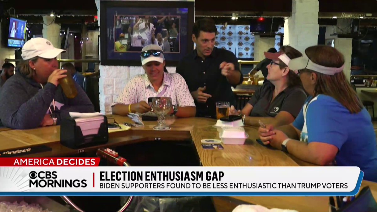 A large majority of Americans say a Trump-Biden rematch makes them feel like the system is broken, polls showed ahead of the primaries — but one candidate has a clear edge in voter enthusiasm. Tony Dokoupil spoke with voters in Wisconsin, who didn’t hold back on their feelings.