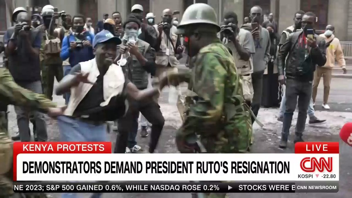 Kenyan youth risk everything - including death - to be out on the streets, but they keep coming back. "We’re here to protest peacefully, but the police are here to fight us." "You can’t kill us and lead us. We won't accept"