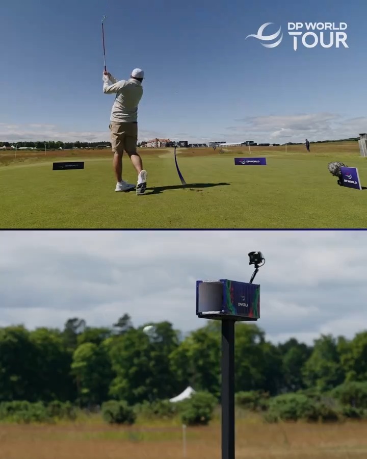 World’s best golfers take on the DP World Mini Container Challenge 🚀
