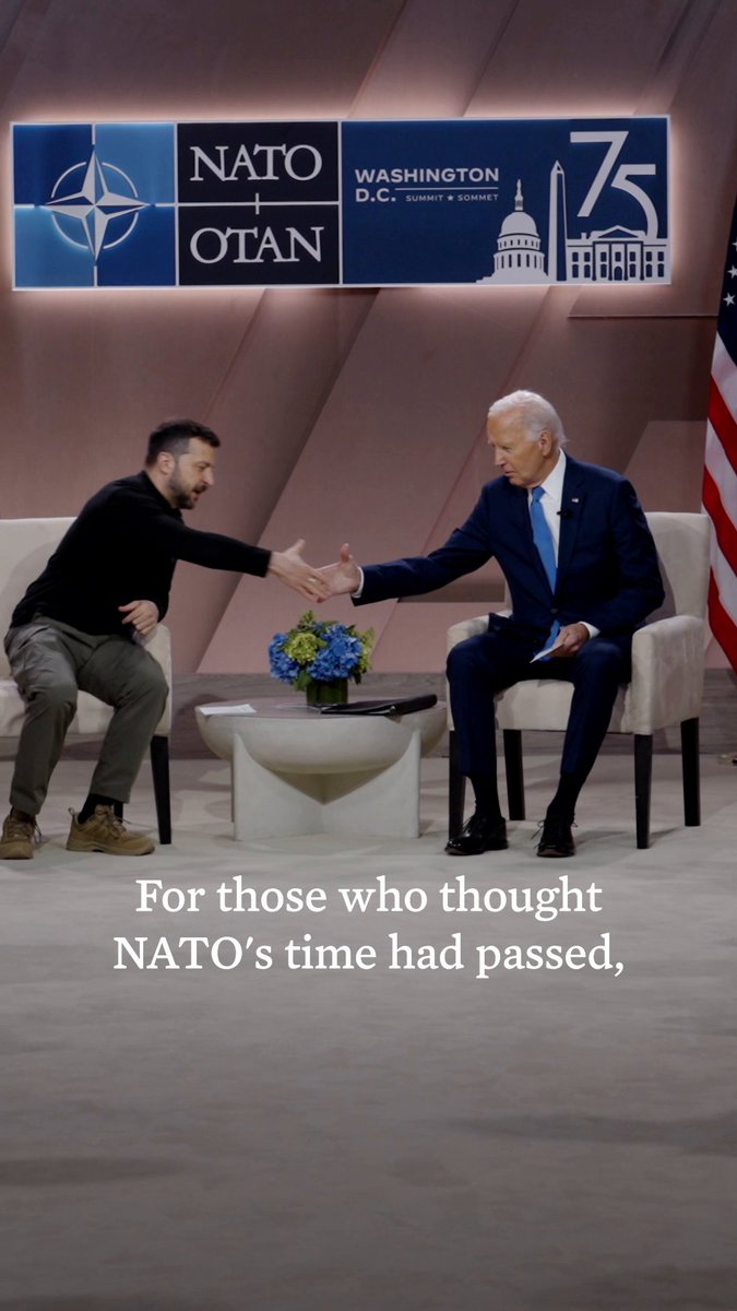 President Biden launched the Ukraine Compact with 32 allies and partners as part of our commitment to Ukraine’s security. This Compact brings all these countries together to support Ukraine now and in the future. Our message is clear: we have Ukraine’s back.