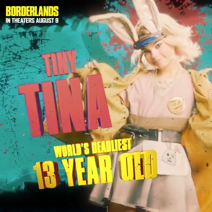 “Tiny Tina” is too cute a name for this ball of explosive, unhinged fireblaze!