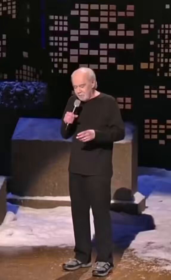 George Carlin: “You know what’s interesting about assassination?”