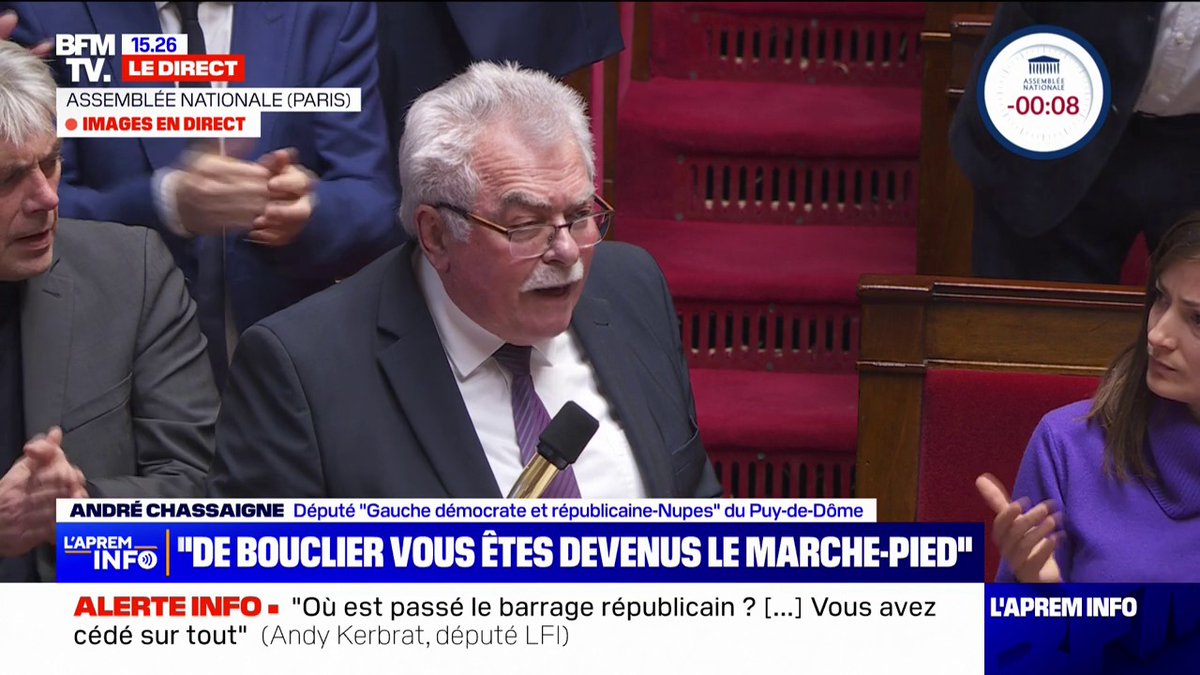 André Chassaigne sur la loi immigration. Les frissons, punaise. C’est ce grand républicain qu’il nous faut.
