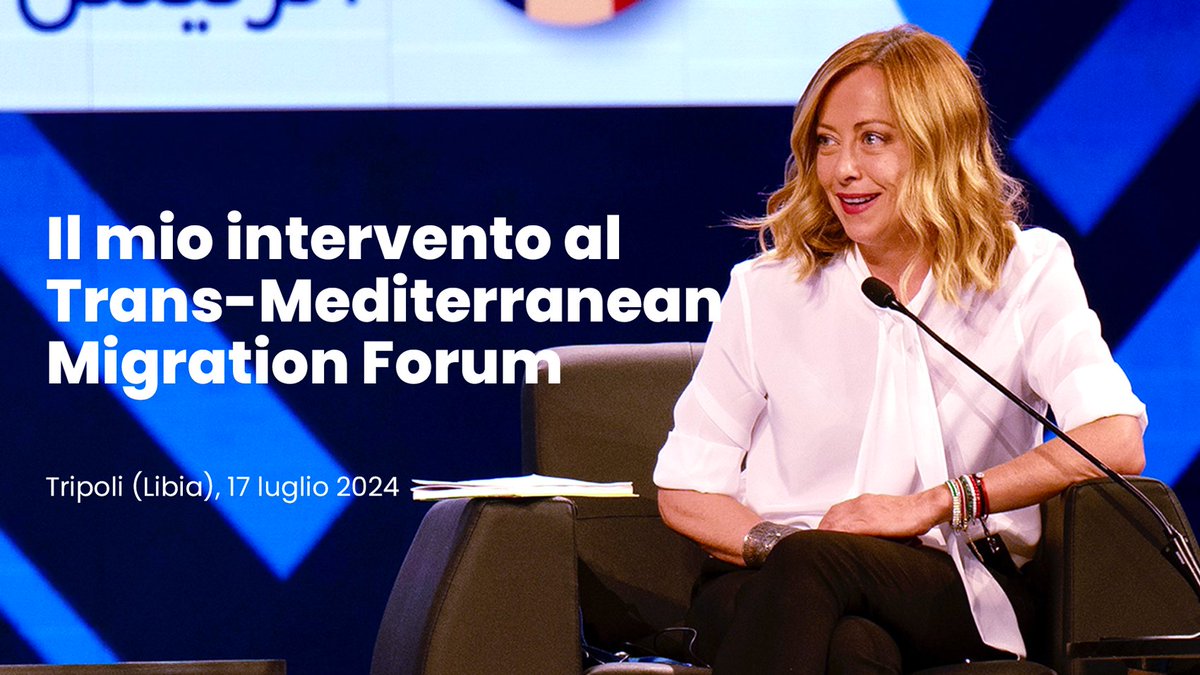 Il mio intervento al Trans-Mediterranean Migration Forum.