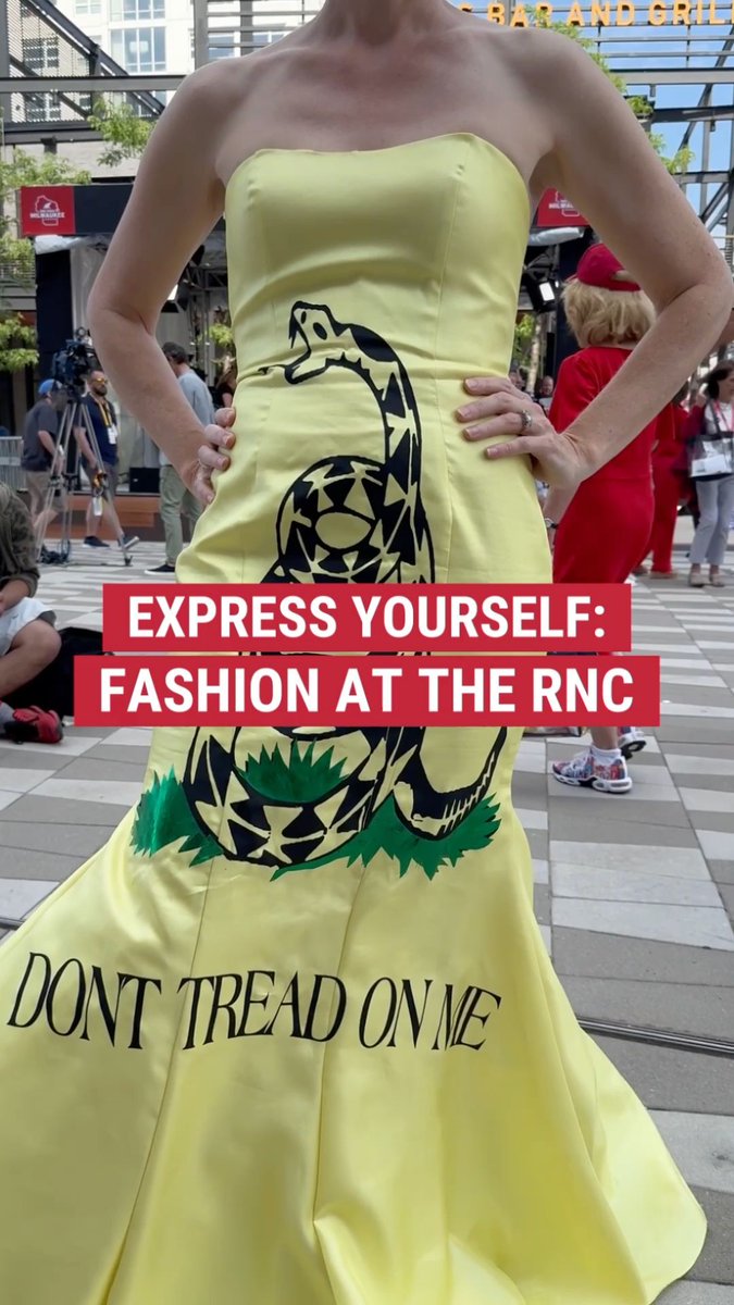 DRESSED TO IMPRESS: RNC attendees show off the original outfits they’re sporting this week in Milwaukee. | Brooke Singman