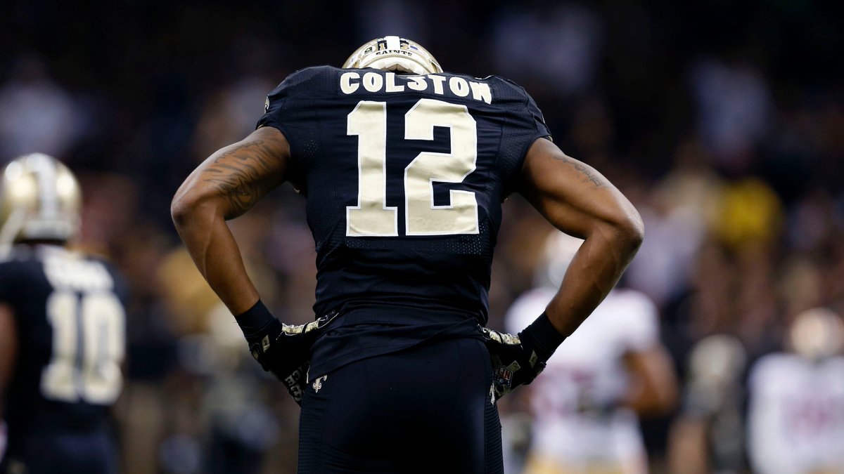 Not many people on 🌎 had hands like Marques Colston Marques Colston | @saints
