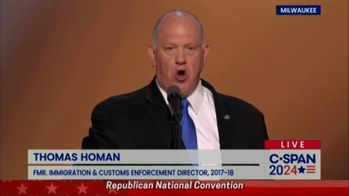 RNC Speaker: The Biden administration has arrested more people on the terrorist watch list than the Trump administration!
