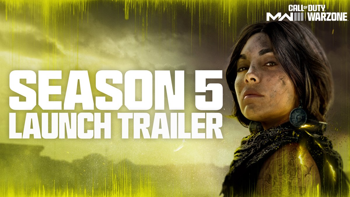 This season's gonna be a slam 🥊 Season 5 of Call of Duty: #Warzone and #MW3 enters the ring July 24: