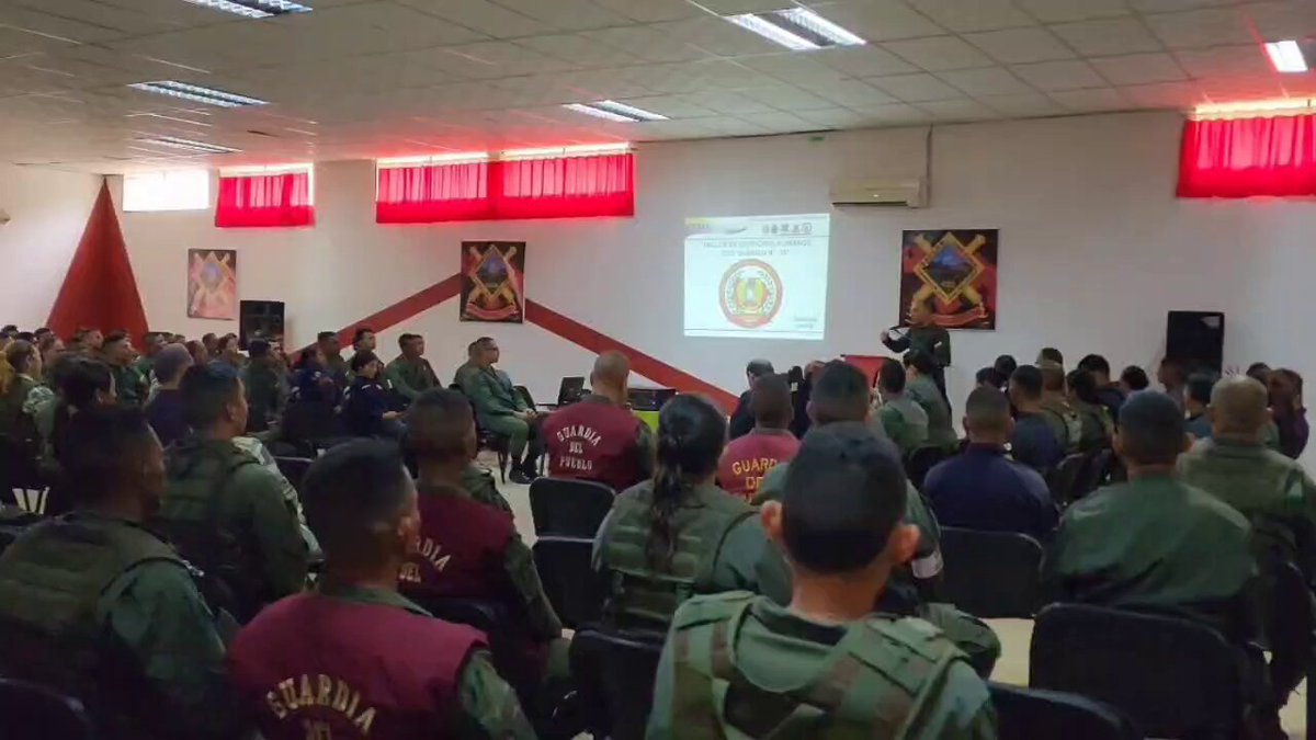 #FANB y OSC en capacitación “Plan República”para adquirir la competencias necesarias para una actuación impecable en apoyo al poder electoral a través del cneesvenezuela ! #IntegrarEsVencer