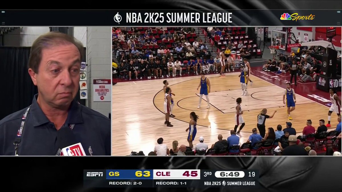 "We think we have a future All-Star" Joe Lacob with high praise for Podz ๐คฉ