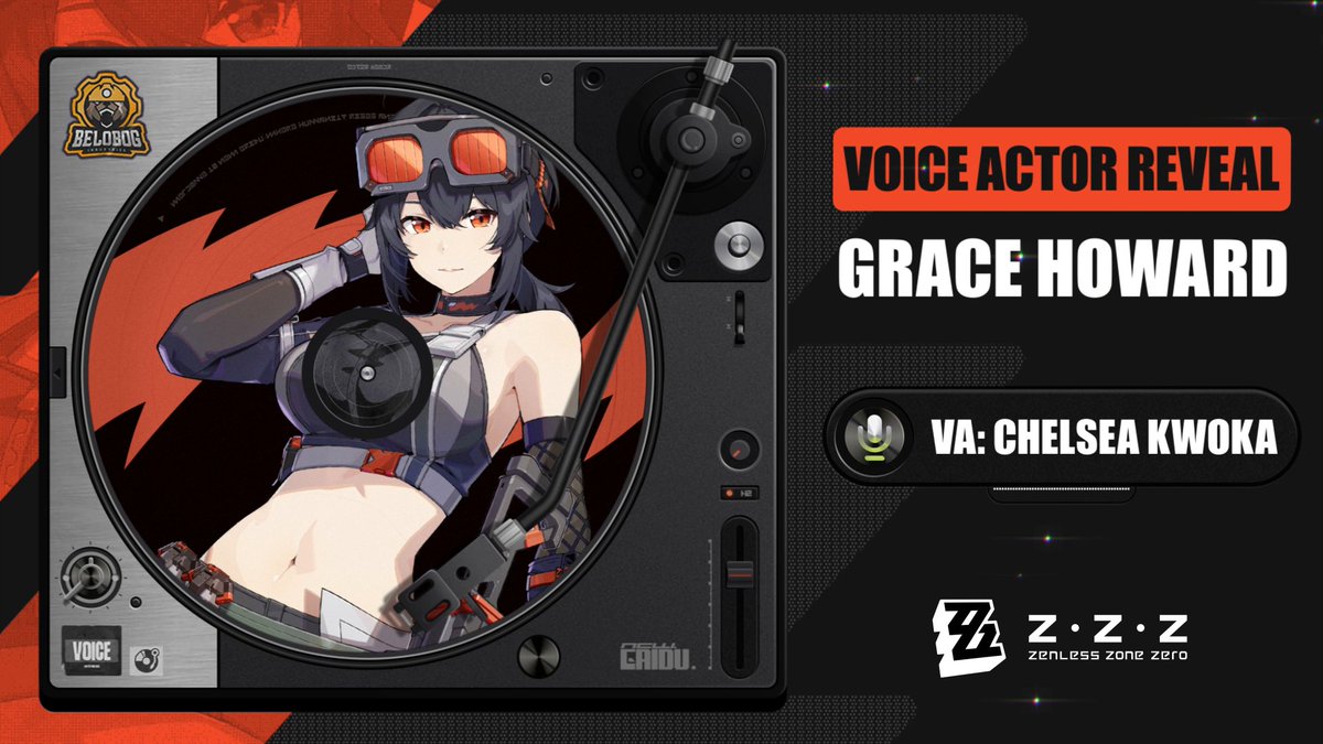 Voice Actor Reveal "What's up, need some technical support?" Grace Howard VA: Chelsea Kwoka #zzzero #zenlesszonezero #Grace #ChelseaKwoka