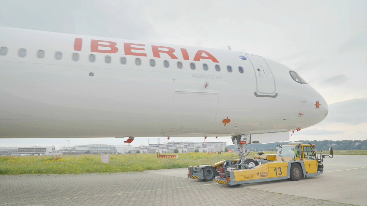 The world premiere of our first Airbus A321XLR is getting closer! โ๏ธ โจ This weekend, the first of the 8 A321XLRs we will receive has left the paint hangar. The first one will be called "1927-1939". Can you guess what it means? ๐