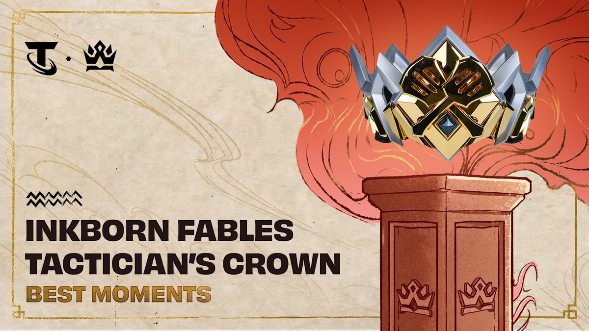 This is what it takes to win the Tactician’s Crown. This is what the board looks like when played to its limits. Behold, the final masterpiece of Inkborn Fables.