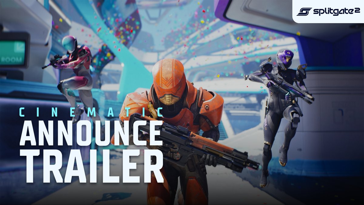 We are so back. Splitgate 2 coming 2025. Wishlist now.