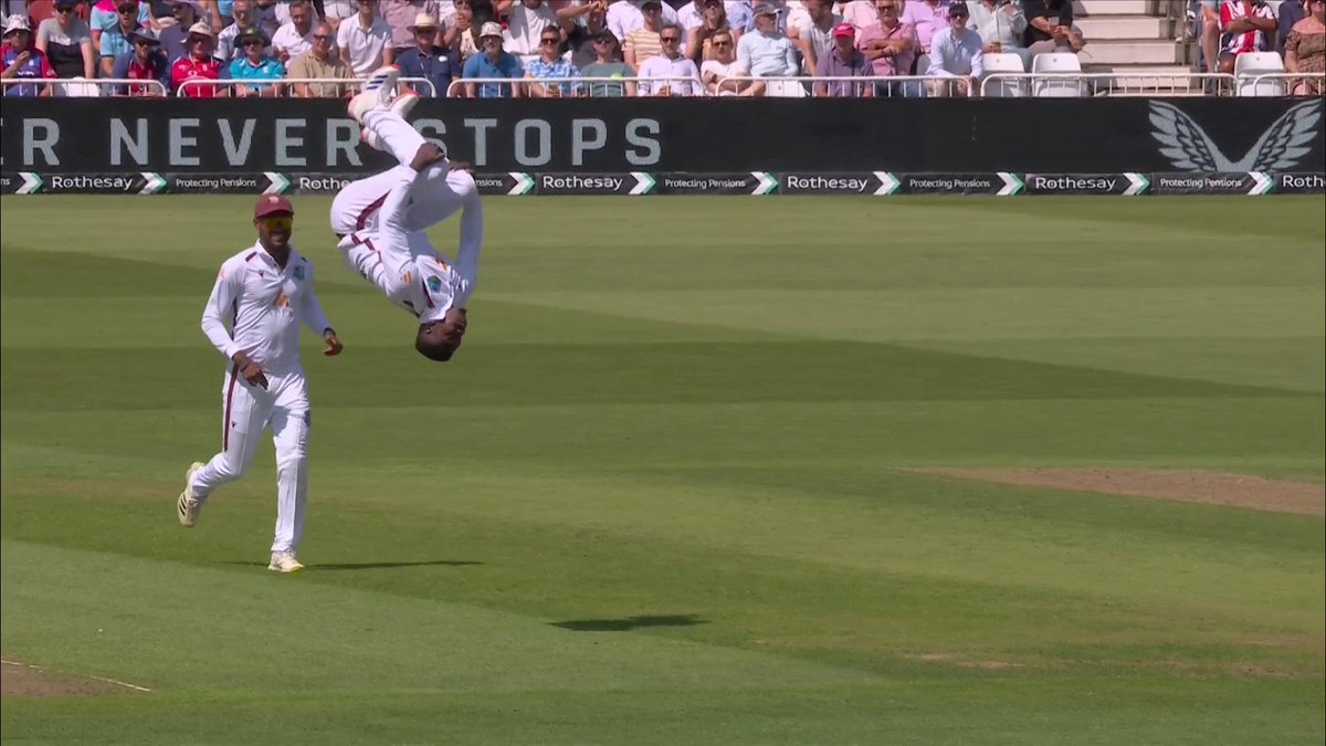 Thoughts on this somersault? 😂 #ENGvWI