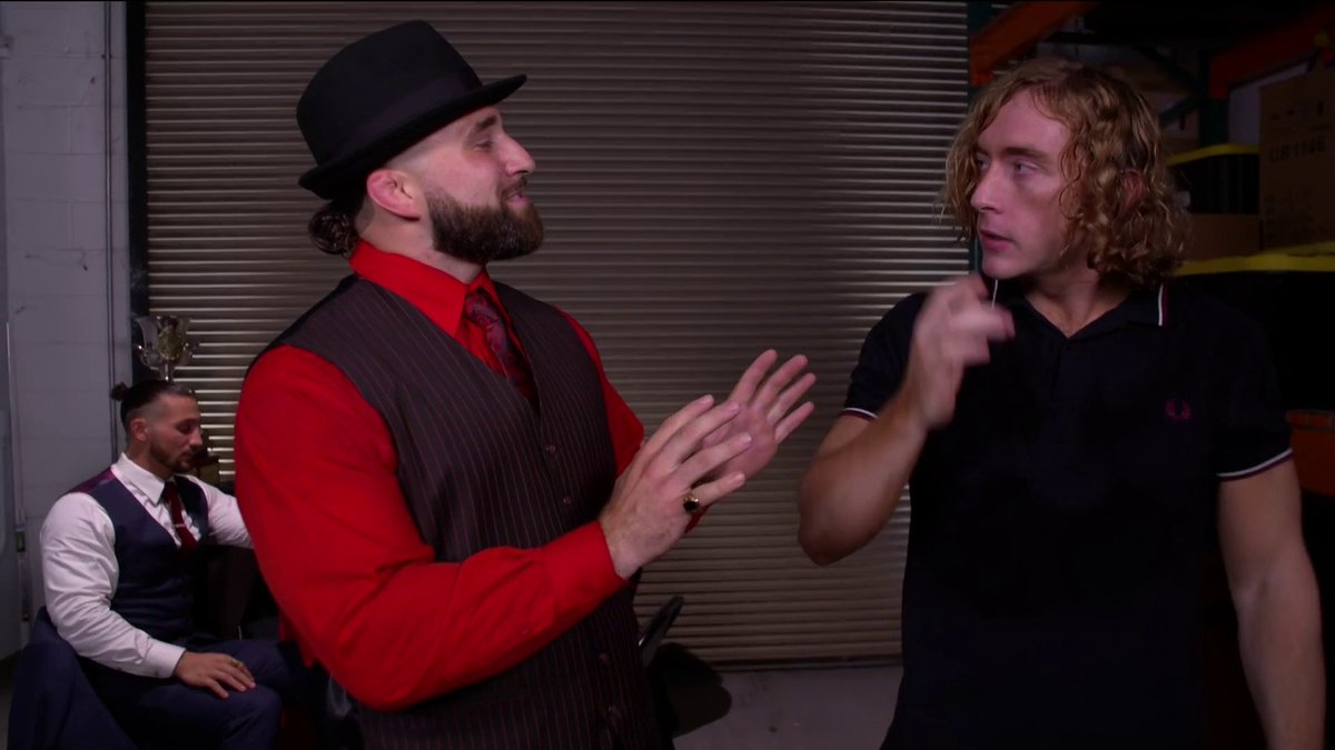 Needing some advice, Charlie Dempsey leans on The Don of NXT, Tony D’Angelo, for some help with his current situation. #WWENXT