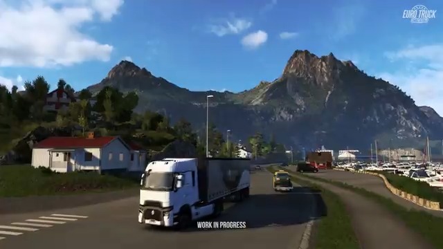 Another sneak peek behind the scenes of the Nordic Horizons DLC is here! 😍 Today, we bring you an interview with our map designer Pavel, who is working on the mountains and nature of the upcoming Nordic Horizons DLC for ETS2 ⛰️ Take a look here 👇