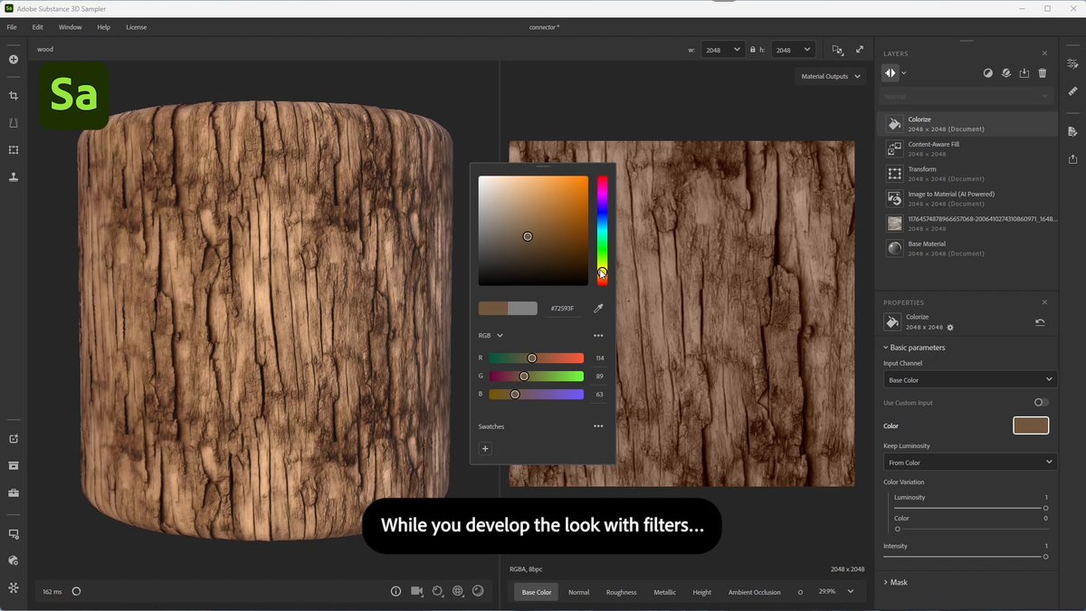 Say goodbye to the tedious material export-import tango in #Substance3DSampler. You can now send your materials directly to Blender, Unreal Engine, Unity, 3ds Max, or Maya in one click with #Substance3DConnector. Learn more:
