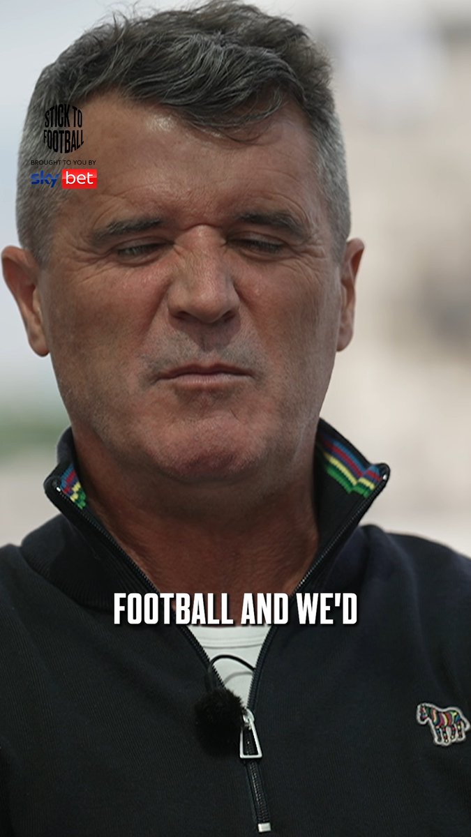 “We’d have the odd cigarette.” Roy Keane shares why he quit smoking in 1982 👏😂
