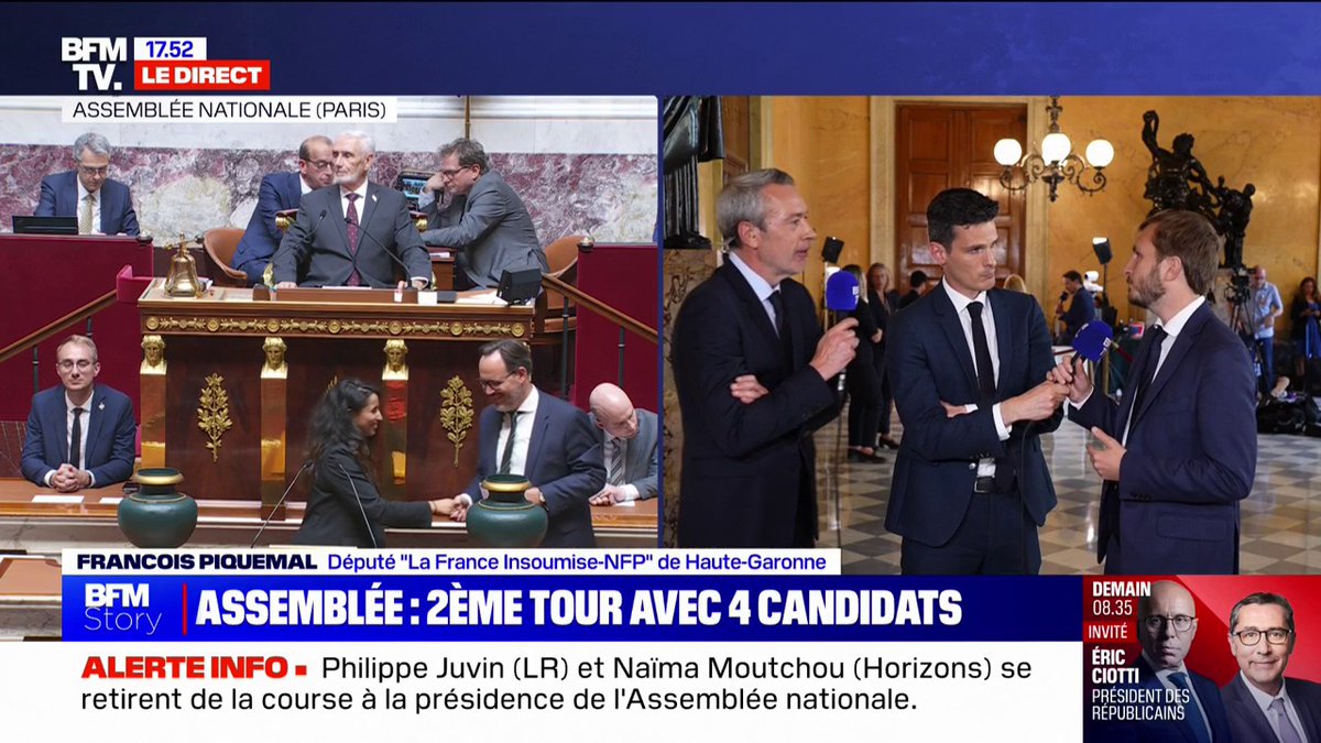 François Piquemal (LFI-NFP): "j'assume de préférer le chifoumi à porter des casquettes nazies"