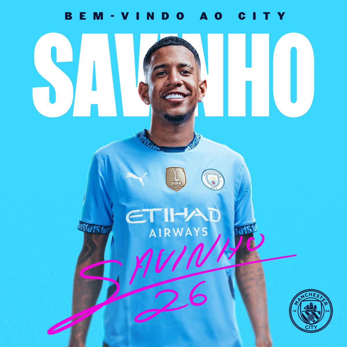 Savinho está aqui! 💙